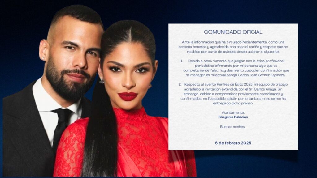 Sheynnis Palacios desmiente que su pareja sea su «mánager»