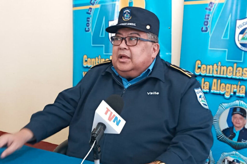 Muere el comisionado Yuri Valle, uno de los cómplices de la represión en Nicaragua