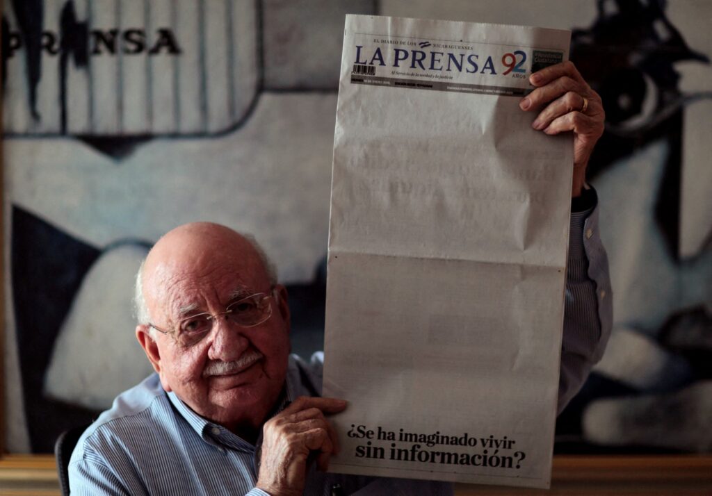 LA PRENSA gana el Premio Rey de España desde el exilio y con su edificio confiscado por el régimen Ortega-Murillo