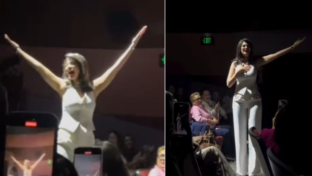 Sheynnis Palacios triunfa en Miami en su primera conferencia de ¿Y Ahora Qué?