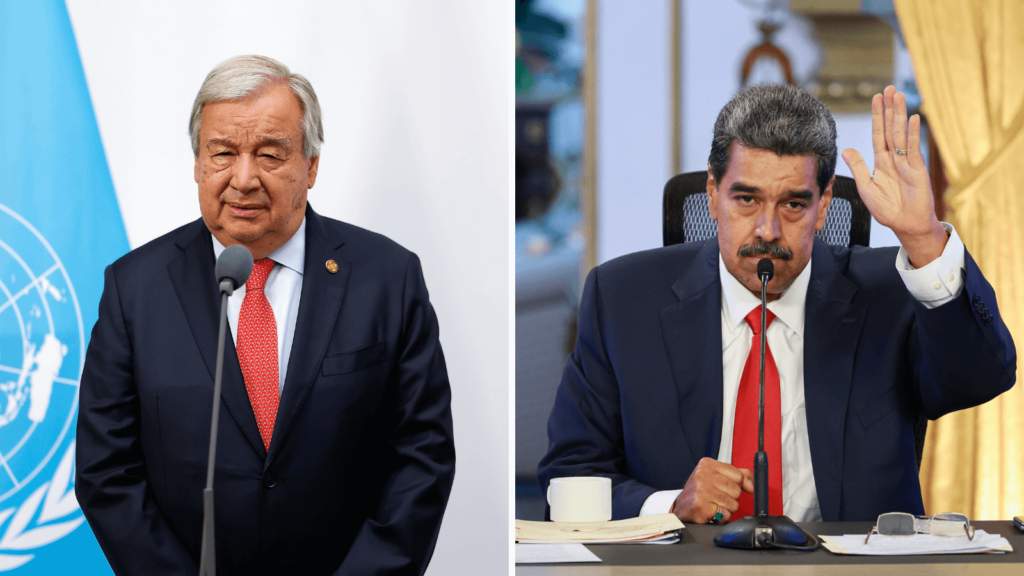 Maduro habló con Guterres para pedir protección a venezolanos que EE. UU. envió a El Salvador