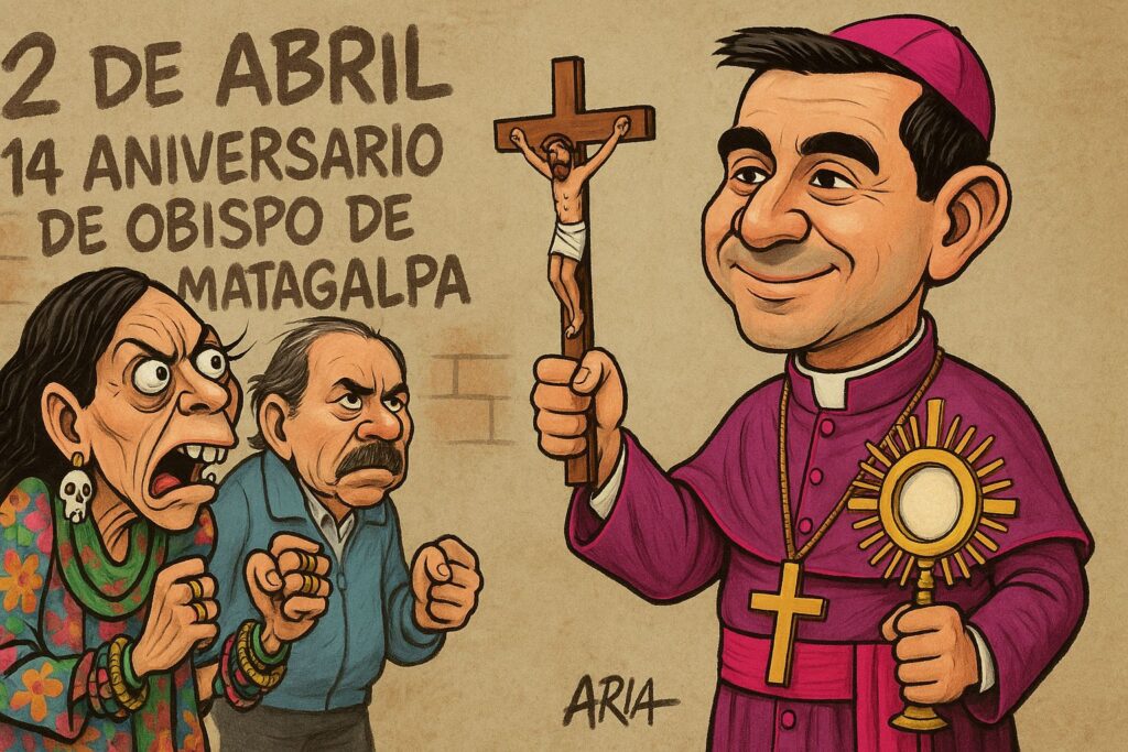 #LaCaricatura: 14 aniversario de obispado, resistiendo al odio