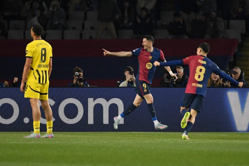 El Barcelona con pie y medio en semifinales de Champions tras golear al Borussia Dortmund