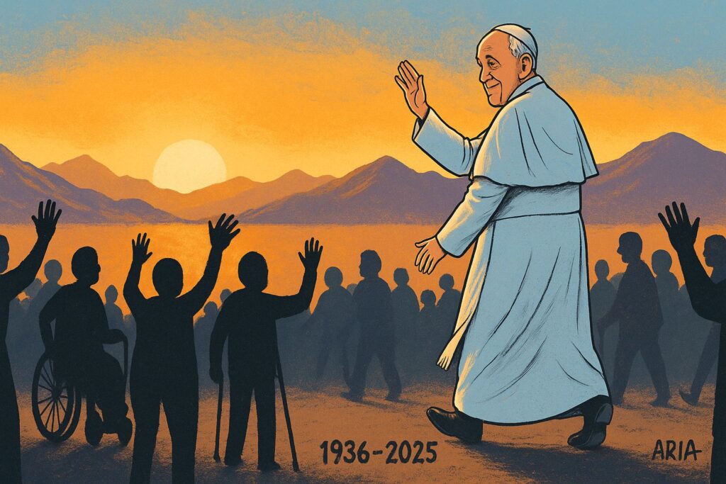 #LaCaricatura: ¡Adiós, papa Francisco!