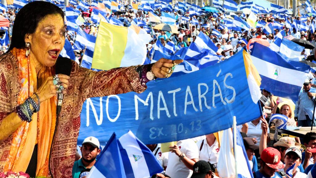 Murillo enfurece por el séptimo aniversario de abril 2018 y llama «demonios satánicos» a opositores y sacerdotes