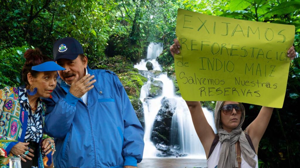 Dictadura de Ortega presenta ley que facilita saqueo de reservas naturales, denuncia Fundación del Río