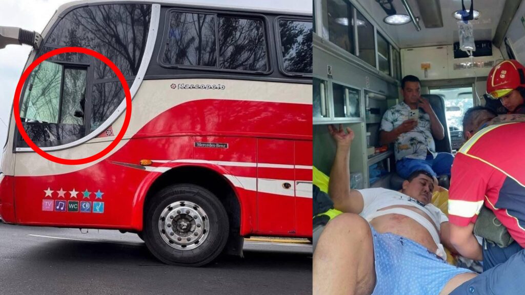 Ataque armado contra autobús nicaragüense en Ciudad de Guatemala deja al conductor herido de bala