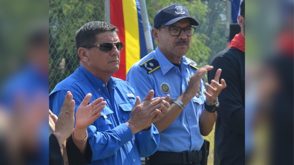 Leónidas Centeno, operador sandinista de Jinotega, amenaza a opositores: «Todo el que puso una bandera al revés tiene que seguir siendo vigilado»