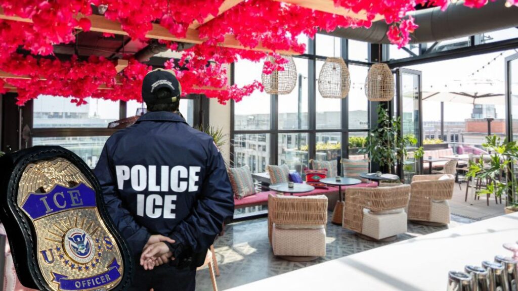 Agentes del gobierno Trump a la caza de migrantes en restaurantes de Washington