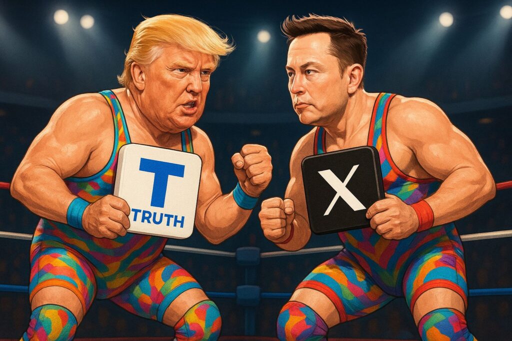 Así estalló la guerra Trump-Musk, un choque de titanes que sacudió las redes y aquí te la mostramos minuto a minuto