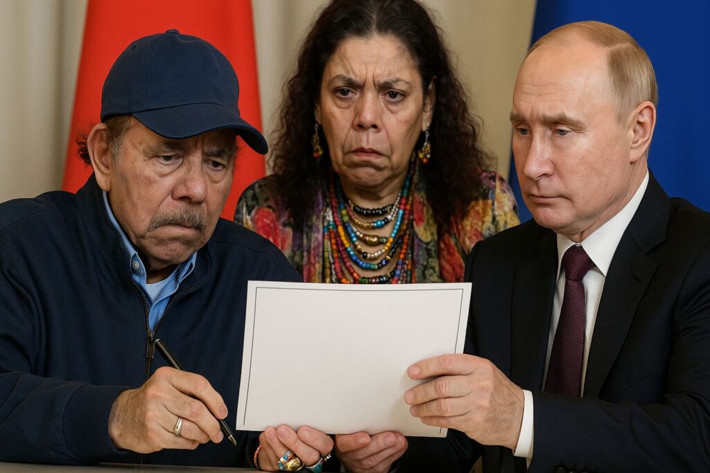 Diputados sandinistas aprueban pacto Ortega-Putin para blindar a funcionarios criminales frente la justicia internacional
