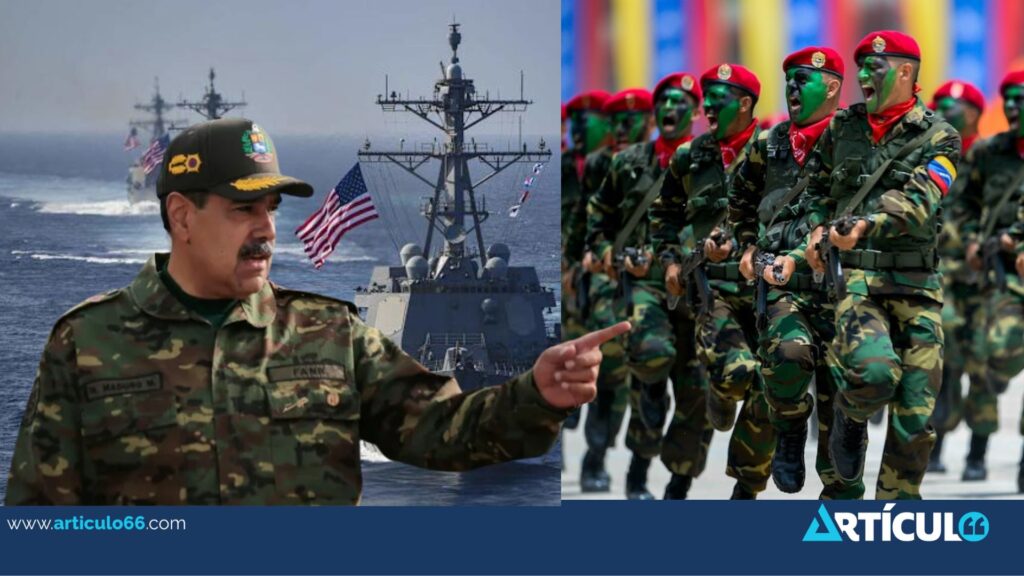 Venezuela moviliza su Armada ante despliegue militar de EE. UU. en el Caribe