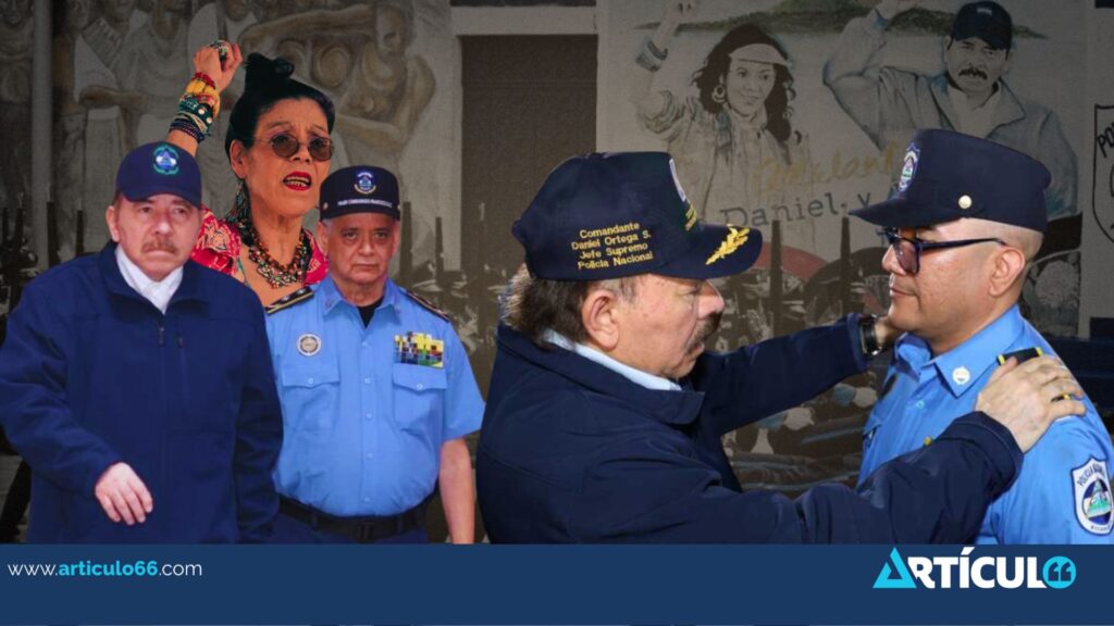 Nicaragua, con dos jefes de policía y dos «copresidentes» 