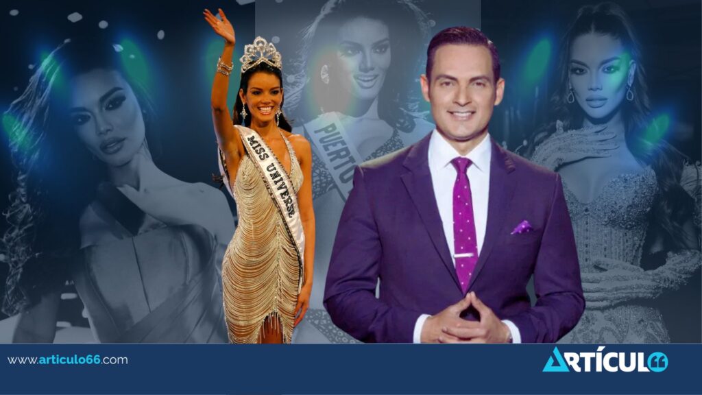 Zuleyka Rivera, Miss Universe 2006, y el periodista Iván Taylor, los dos presentadores de lujo de Miss Nicaragua 2025