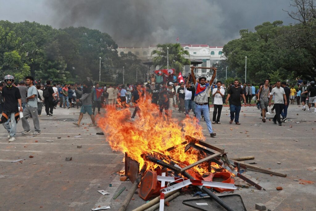 NEPAL-POLITICS-INTERNET-LAW-PROTEST