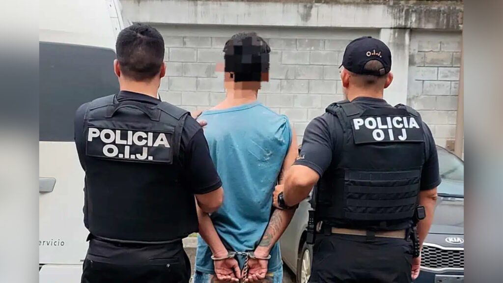 Capturan en la frontera a sospechoso de homicidio que huyó de Costa Rica hacia Nicaragua