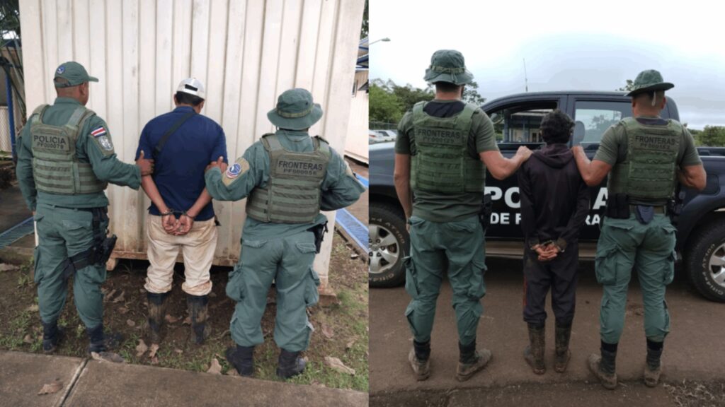 Dos «coyotes» nicaragüenses presos en Costa Rica por tráfico de personas
