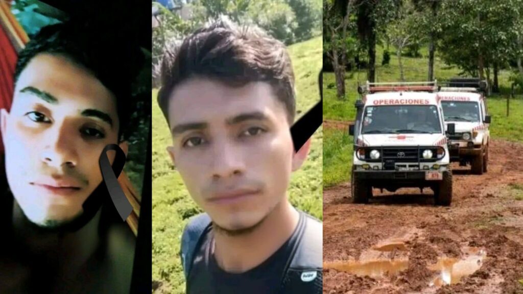 Hermanos nicaragüenses mueren soterrados en mina artesanal de Crucitas, Costa Rica
