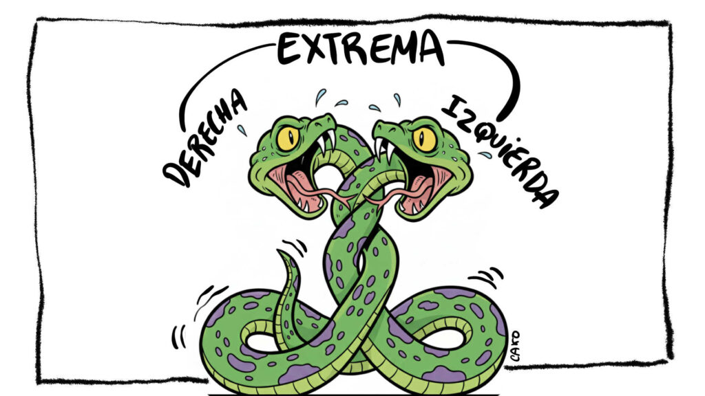 La Caricatura: Extremos iguales
