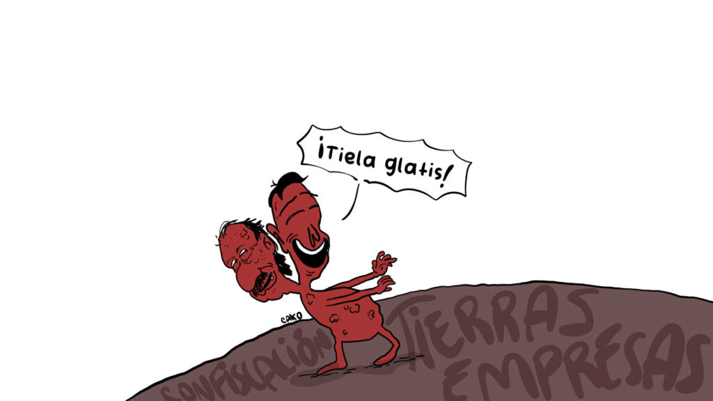 La Caricatura: Monstruo confiscador