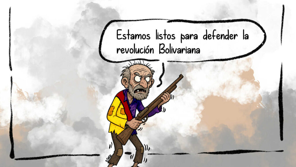 La Caricatura: Apoyo a Maburro