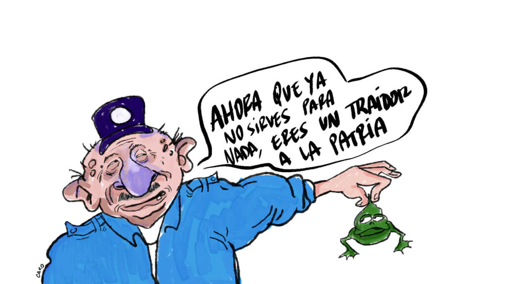 La Caricatura: Traidor a la patria