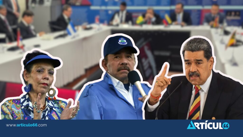 Régimen de Nicaragua y sus aliados del ALBA alistan periplo diplomático para defender al dictador Maduro