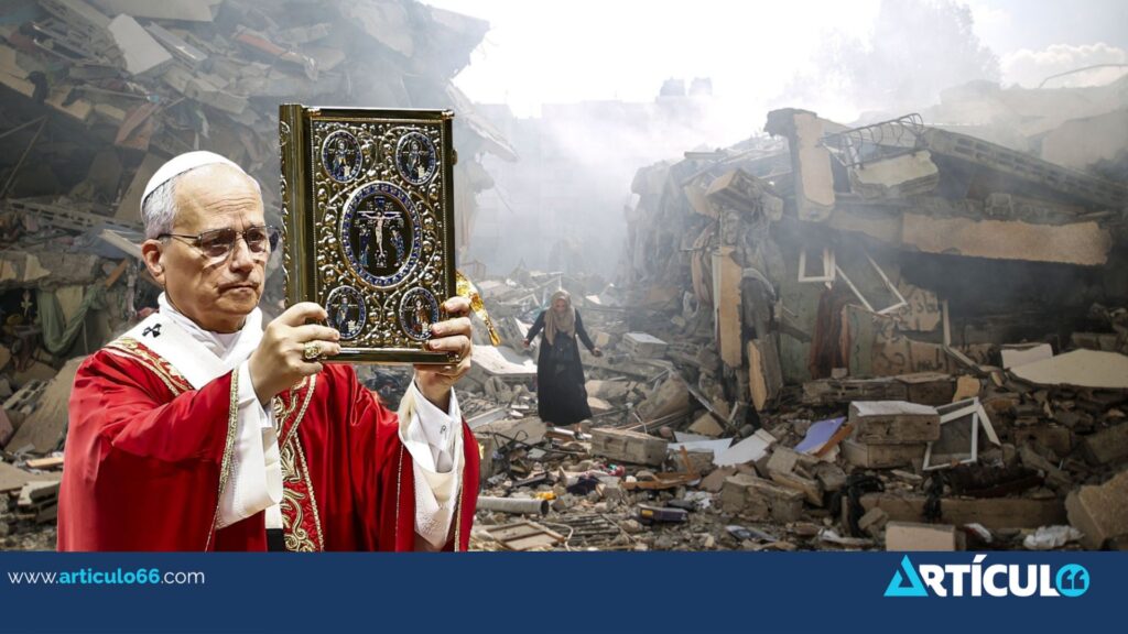 León XIV: El Vaticano no puede pronunciarse sobre si está habiendo genocidio en Gaza