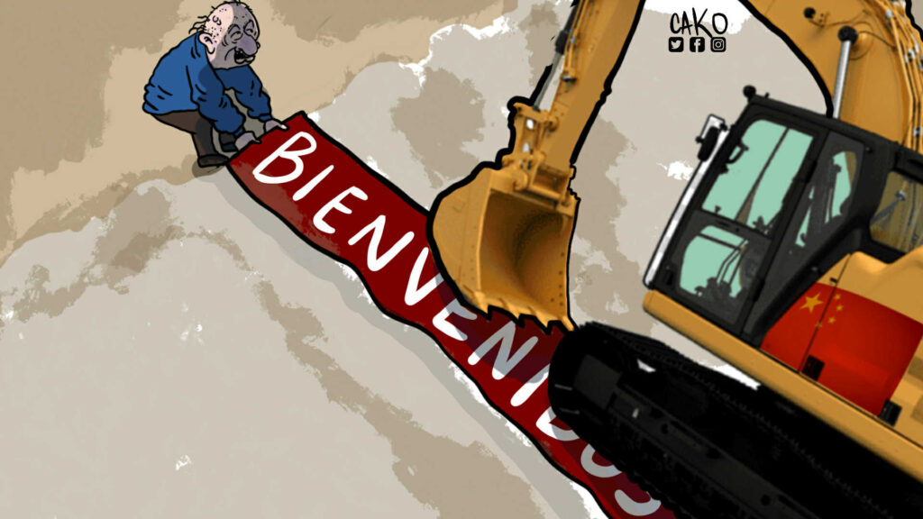La Caricatura: La alfombra roja vendepatria