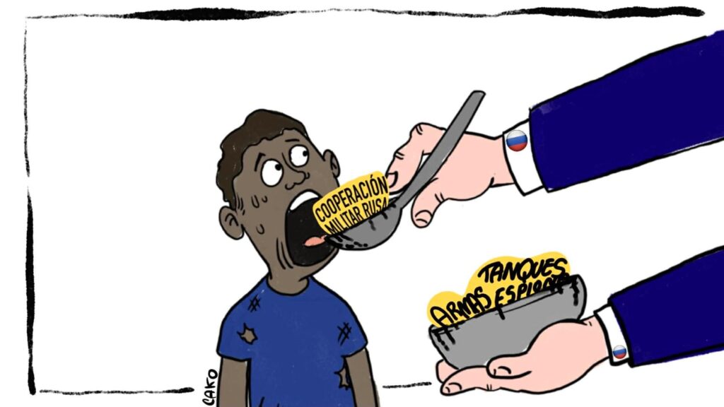La Caricatura: Sin Cafta, comemos tanques rusos