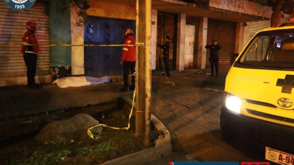 Nicaragüense de 65 años es encontrado muerto en una calle de Guatemala
