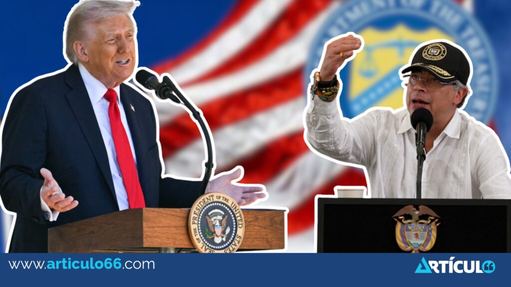 Estados Unidos sanciona al presidente de Colombia Gustavo Petro