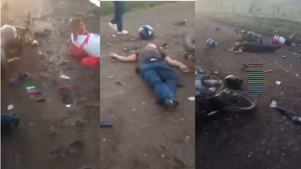 Dos motorizados mueren y otro queda herido en choque en Chinandega
