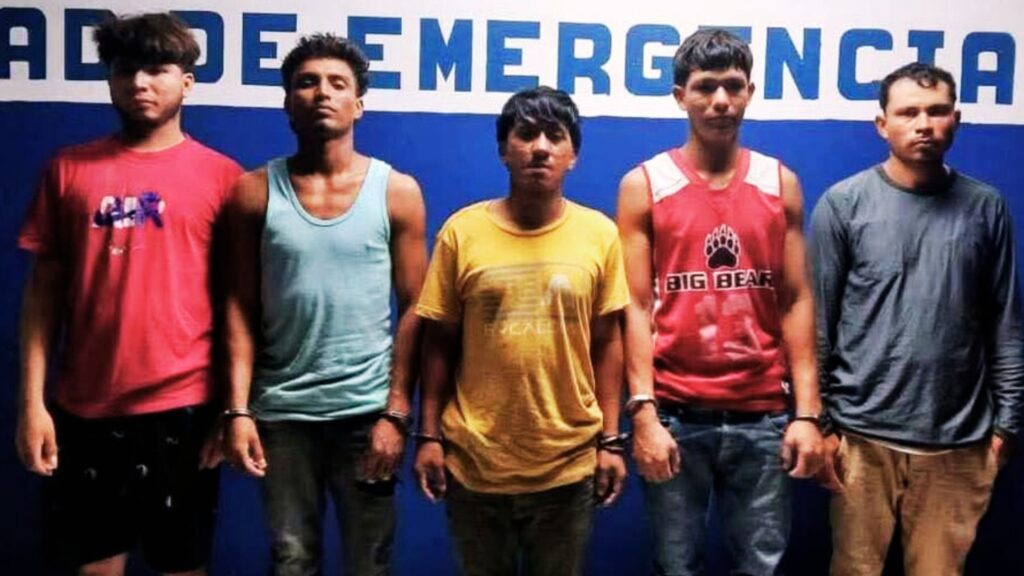 Cinco nicaragüenses detenidos en El Salvador tras agredir a su arrendador