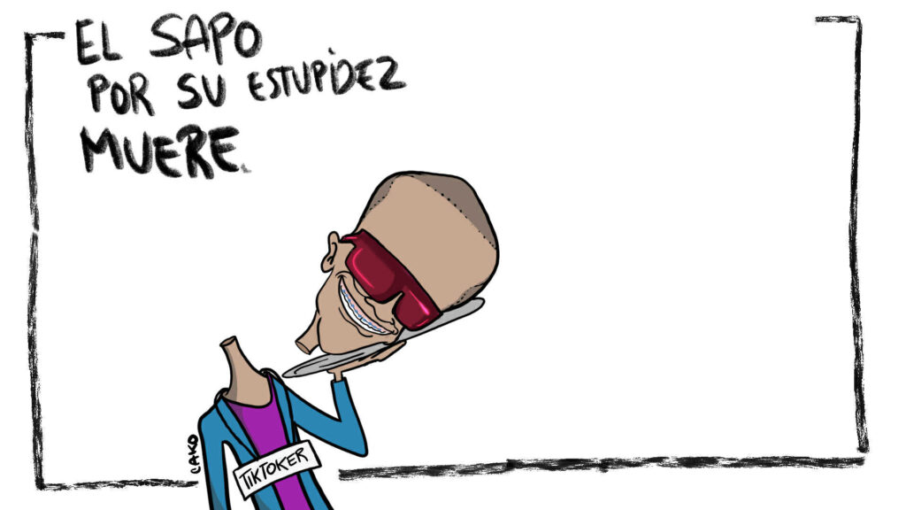La Caricatura: Solitos caen