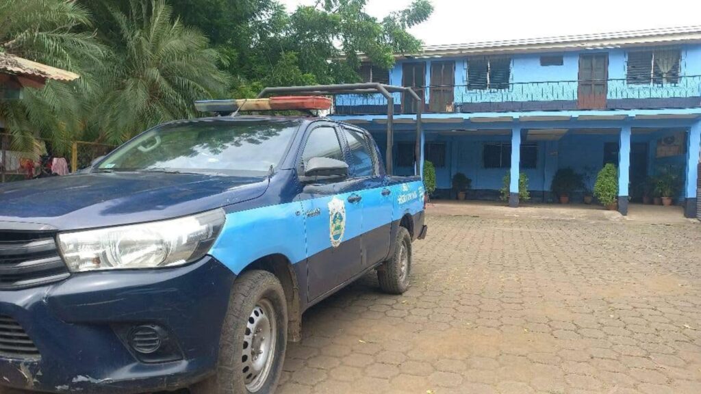 Policía sandinista inaugura delegación en edificio confiscado al Hogar del Niño en Chinandega