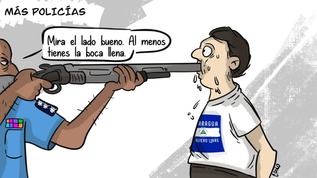 La Caricatura: Boca llena