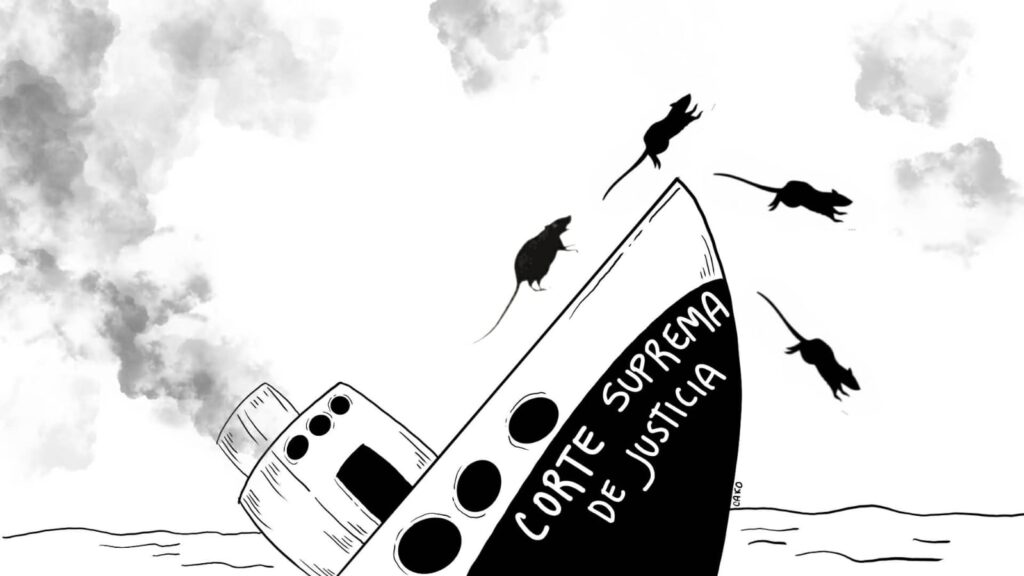 La Caricatura: Saltan del barco