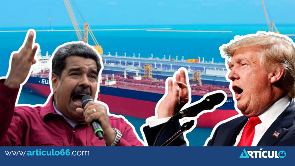 Dictadura de Venezuela acusa a Trump de querer «robarse nuestras riquezas» con bloqueo petrolero