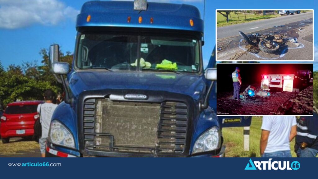 Tres personas mueren en accidentes de tránsito en menos de 12 horas en carreteras de Nicaragua