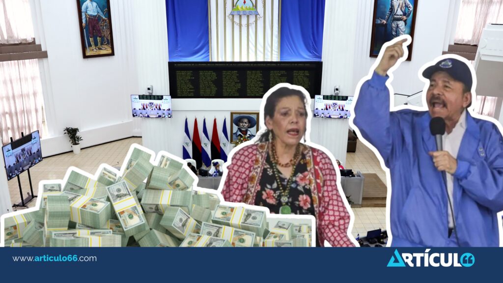 Ortega inyecta más de 30 millones de dólares a su maquinaria represiva