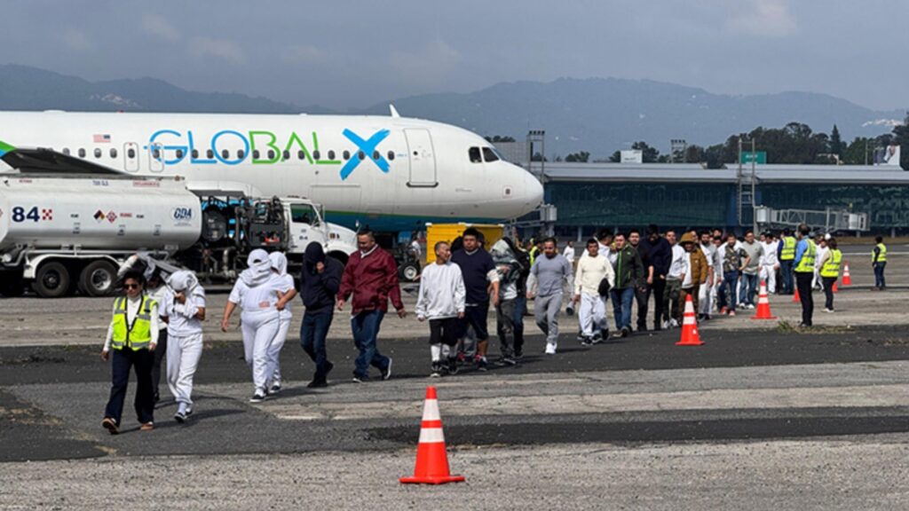 Estados Unidos deportó a 7.441 nicaragüenses en 66 vuelos durante 2025