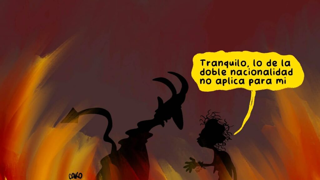 La Caricatura: Su doble nacionalidad