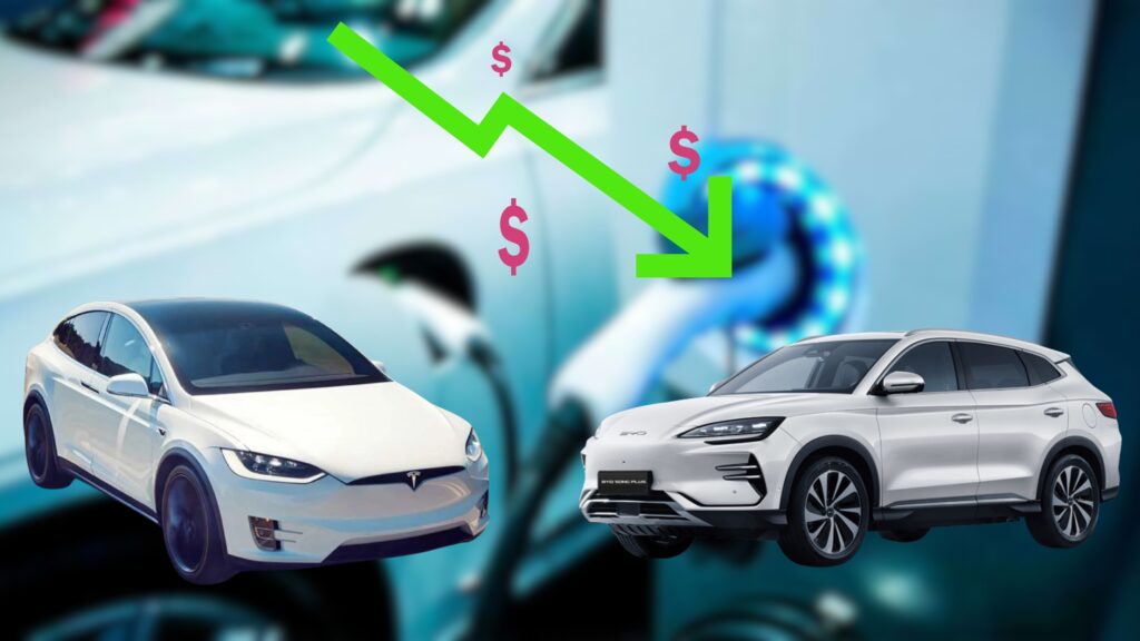 Caen ventas de Tesla en 2025 y la china BYD lidera el mercado de autos eléctricos