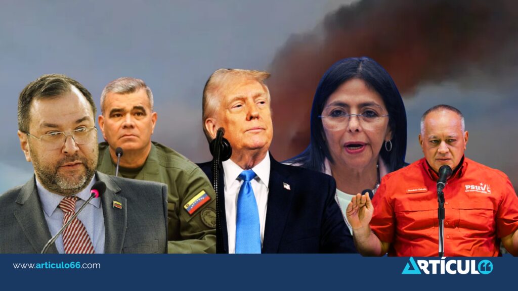 Cúpula chavista desafía a Donald Trump: Delcy Rodríguez reaparece con la plana mayor y afirma que Maduro sigue en el poder