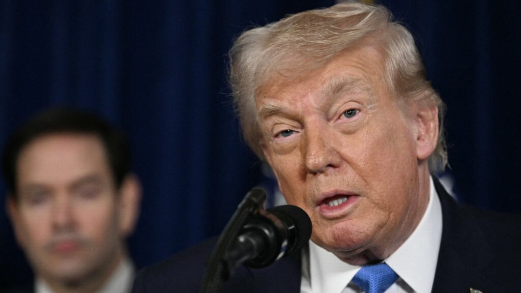Donald Trump afirma que Estados Unidos dirigirá Venezuela durante transición tras salida de Nicolás Maduro