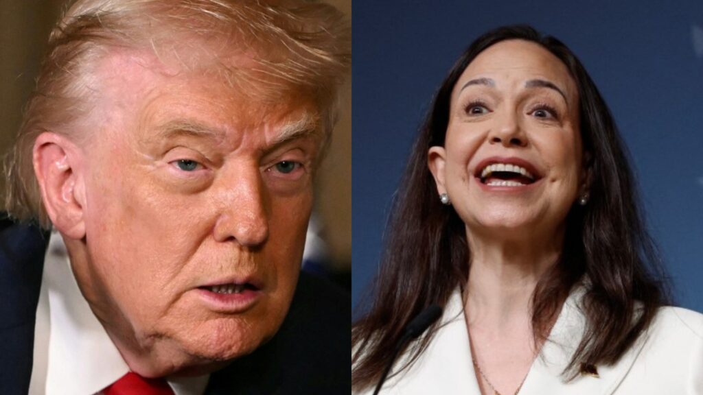 Donald Trump se reunirá con la opositora María Corina Machado