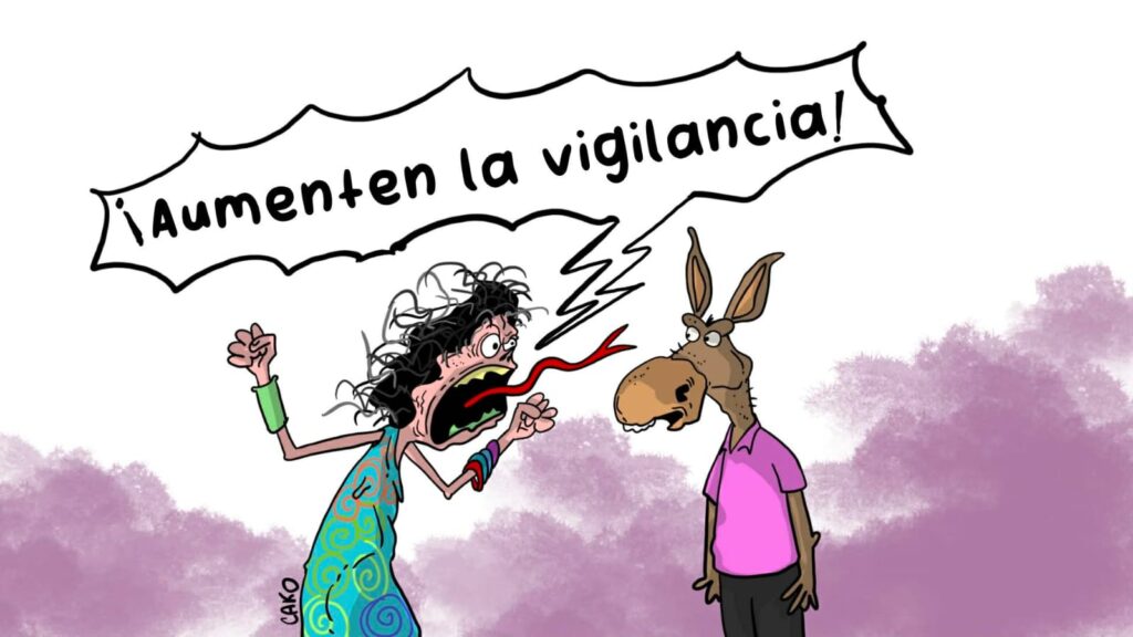 La Caricatura: Desesperada
