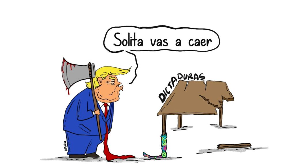 La Caricatura: Pronto a caer