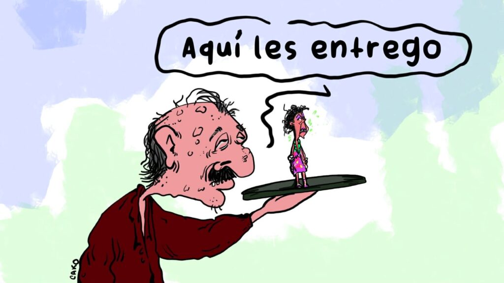 La Caricatura: En bandeja